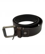 COACHコーチ）の古着「レザーベルト」｜ブラウン