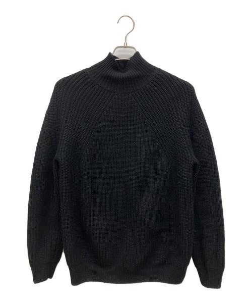 BATONER（バトナ―）BATONER (バトナ―) 厚手ニット ブラック サイズ:Mの古着・服飾アイテム