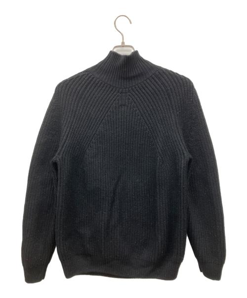 BATONER（バトナ―）BATONER (バトナ―) 厚手ニット ブラック サイズ:Mの古着・服飾アイテム