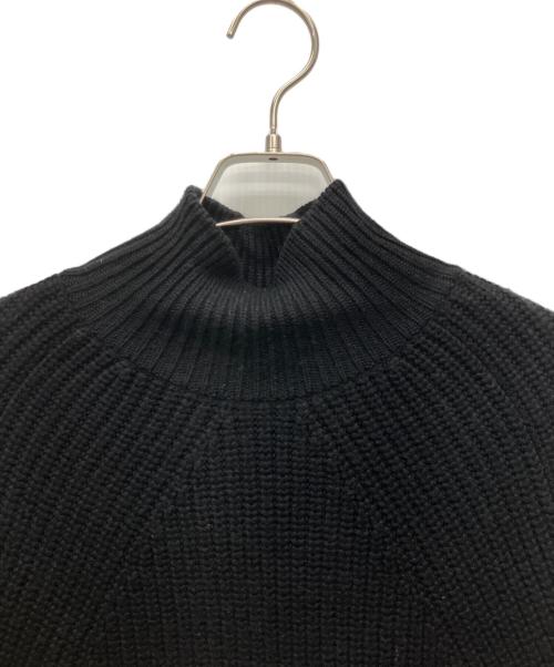 BATONER（バトナ―）BATONER (バトナ―) 厚手ニット ブラック サイズ:Mの古着・服飾アイテム