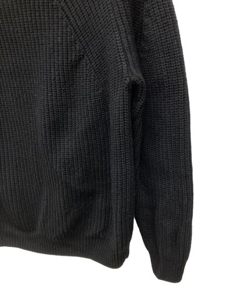 BATONER（バトナ―）BATONER (バトナ―) 厚手ニット ブラック サイズ:Mの古着・服飾アイテム