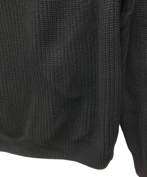 BATONER（バトナ―）BATONER (バトナ―) 厚手ニット ブラック サイズ:Mの古着・服飾アイテム