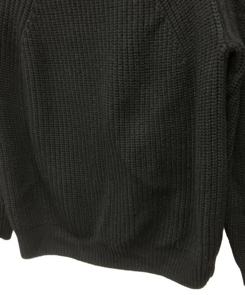 BATONER（バトナ―）BATONER (バトナ―) 厚手ニット ブラック サイズ:Mの古着・服飾アイテム