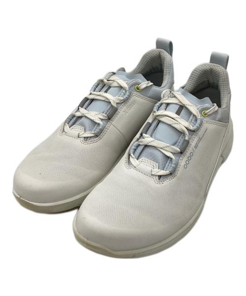 ECCO（エコー）ECCO (エコー) Gore-Texゴルフシューズ ホワイト サイズ:25.5の古着・服飾アイテム