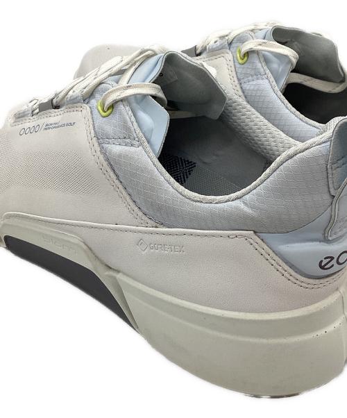 ECCO（エコー）ECCO (エコー) Gore-Texゴルフシューズ ホワイト サイズ:25.5の古着・服飾アイテム