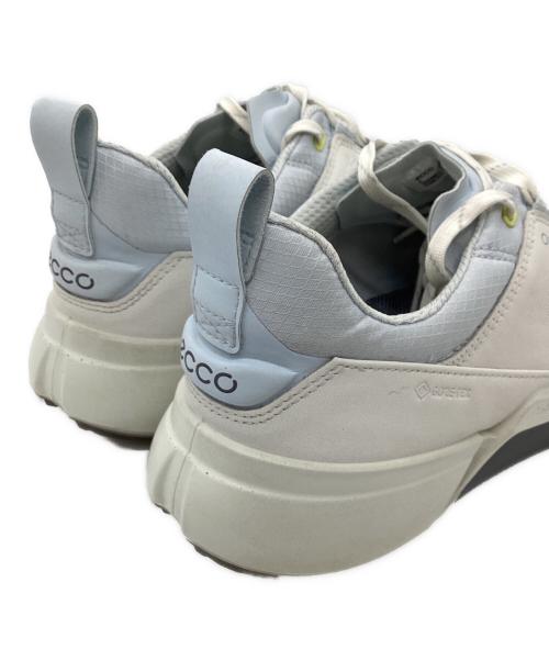 ECCO（エコー）ECCO (エコー) Gore-Texゴルフシューズ ホワイト サイズ:25.5の古着・服飾アイテム