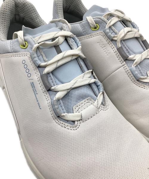 ECCO（エコー）ECCO (エコー) Gore-Texゴルフシューズ ホワイト サイズ:25.5の古着・服飾アイテム