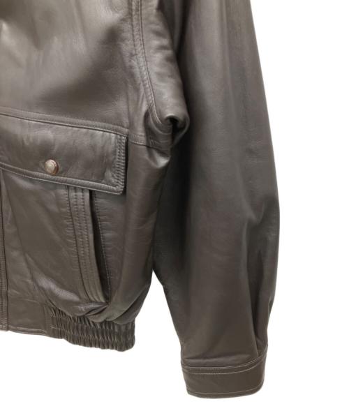 DURANTE（デュランテ）DURANTE (デュランテ) ラムレザージャケット ブラウン サイズ:Mの古着・服飾アイテム