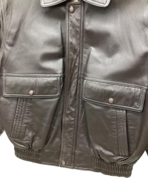 DURANTE（デュランテ）DURANTE (デュランテ) ラムレザージャケット ブラウン サイズ:Mの古着・服飾アイテム