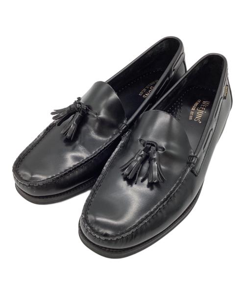 G.H.BASS（ジーエイチバス）G.H.BASS (ジーエイチバス) タッセルローファー ブラック サイズ:EUR41の古着・服飾アイテム