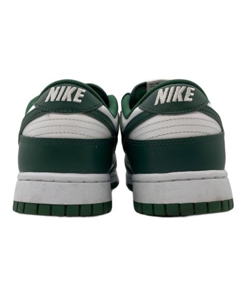 NIKE（ナイキ）NIKE (ナイキ) ダンク ロー レトロ ホワイト×グリーン サイズ:27.5の古着・服飾アイテム