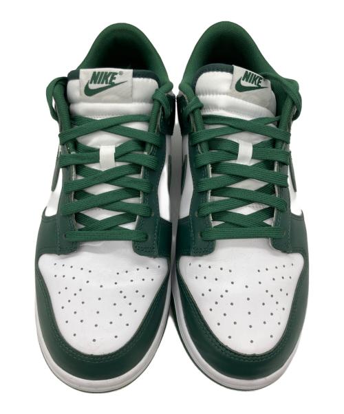 NIKE（ナイキ）NIKE (ナイキ) ダンク ロー レトロ ホワイト×グリーン サイズ:27.5の古着・服飾アイテム