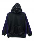 Needles×DC SHOESニードルズ×ディーシーシューズ）の古着「Track Hoody Poly Smooth」｜ブラック