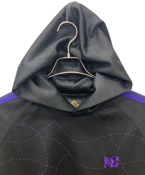 Needles（ニードルズ）Needles (ニードルズ) DC SHOES (ディーシーシューズ) Track Hoody Poly Smooth ブラック サイズ:Lの古着・服飾アイテム