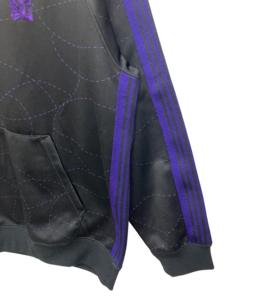 Needles（ニードルズ）Needles (ニードルズ) DC SHOES (ディーシーシューズ) Track Hoody Poly Smooth ブラック サイズ:Lの古着・服飾アイテム