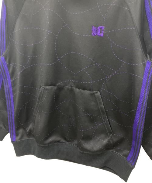 Needles（ニードルズ）Needles (ニードルズ) DC SHOES (ディーシーシューズ) Track Hoody Poly Smooth ブラック サイズ:Lの古着・服飾アイテム