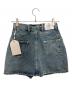 darich (ダーリッチ) バックカーブデニムミニスカート インディゴ サイズ:M 未使用品：7000円