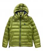 BURBERRY BLACK LABELバーバリーブラックレーベル）の古着「ダウンジャケット」｜グリーン