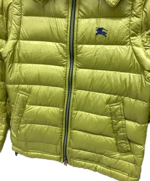 BURBERRY BLACK LABEL（バーバリーブラックレーベル）BURBERRY BLACK LABEL (バーバリーブラックレーベル) ダウンジャケット グリーン サイズ:Mの古着・服飾アイテム