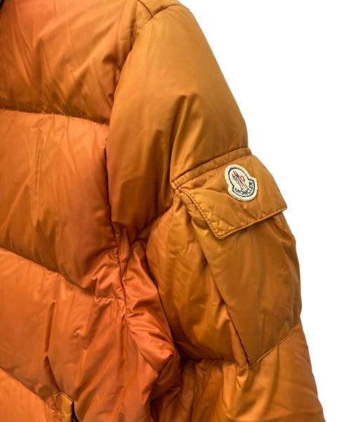 MONCLER（モンクレール）MONCLER (モンクレール) ダウンジャケット オレンジ サイズ:3の古着・服飾アイテム