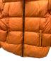 中古・古着 MONCLER (モンクレール) ダウンジャケット オレンジ サイズ:3：15000円
