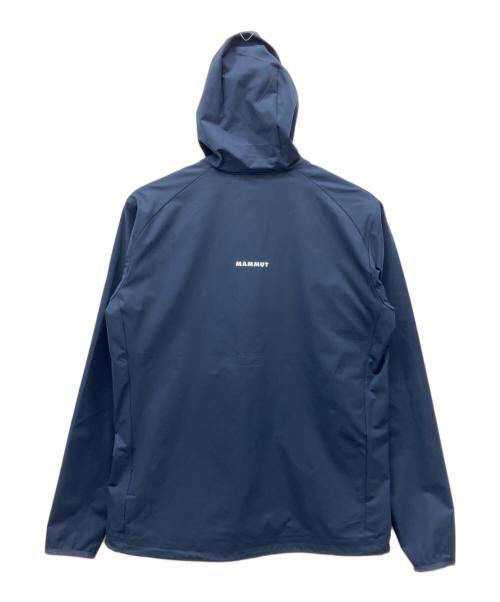 MAMMUT（マムート）MAMMUT (マムート) グラナイト ソフトシェル フーデッド ジャケット アジアンフィット ネイビー サイズ:Mの古着・服飾アイテム