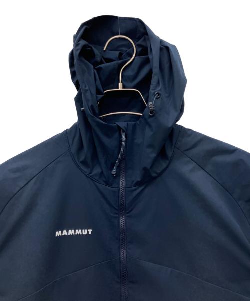 MAMMUT（マムート）MAMMUT (マムート) グラナイト ソフトシェル フーデッド ジャケット アジアンフィット ネイビー サイズ:Mの古着・服飾アイテム