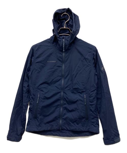 MAMMUT（マムート）MAMMUT (マムート) ハイキング ウィンドブレーカー フーデッド ジャケット アジアンフィット ネイビー サイズ:Ｍの古着・服飾アイテム