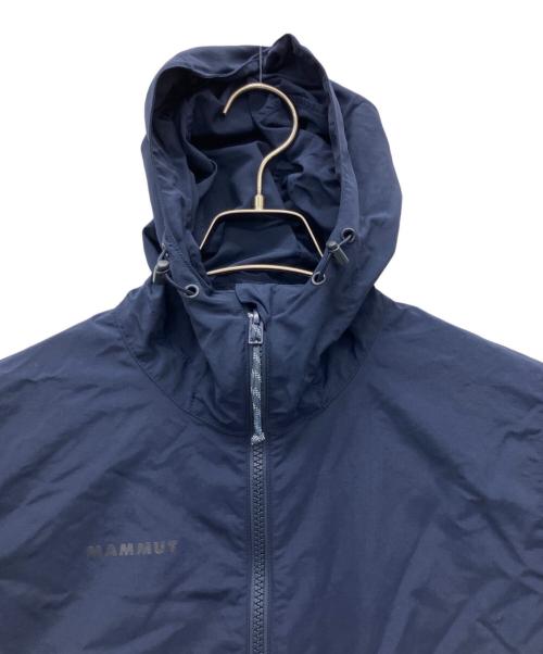 MAMMUT（マムート）MAMMUT (マムート) ハイキング ウィンドブレーカー フーデッド ジャケット アジアンフィット ネイビー サイズ:Ｍの古着・服飾アイテム
