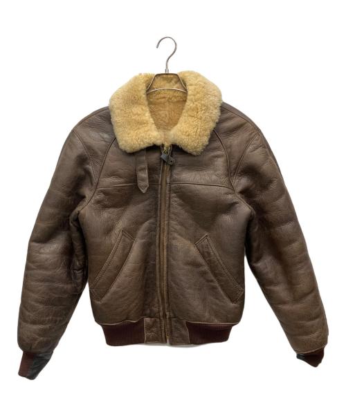 Golden Bear（ゴールデンベア）Golden Bear (ゴールデンベア) 80sムートンジャケット ブラウン サイズ:38の古着・服飾アイテム