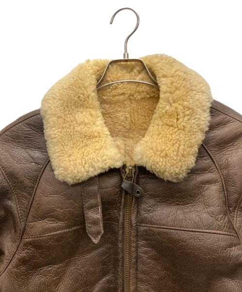 Golden Bear（ゴールデンベア）Golden Bear (ゴールデンベア) 80sムートンジャケット ブラウン サイズ:38の古着・服飾アイテム