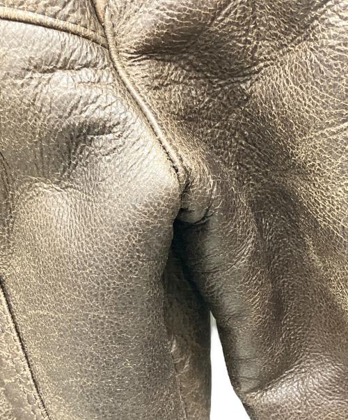 Golden Bear（ゴールデンベア）Golden Bear (ゴールデンベア) 80sムートンジャケット ブラウン サイズ:38の古着・服飾アイテム