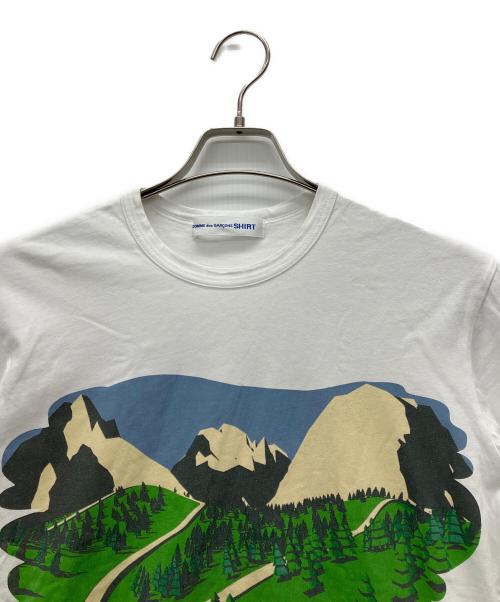 COMME des GARCONS SHIRT（コムデギャルソンシャツ）COMME des GARCONS SHIRT (コムデギャルソンシャツ) 半袖カットソー ホワイト サイズ:不明の古着・服飾アイテム