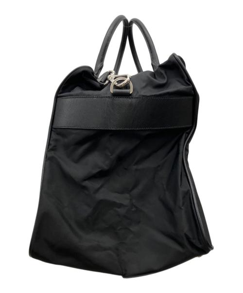 PRADA（プラダ）PRADA (プラダ) ナイロンビジネスバッグ ブラックの古着・服飾アイテム