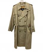 BURBERRY LONDONバーバリーロンドン）の古着「ダブルトレンチコート」｜ベージュ