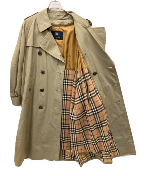 BURBERRY LONDON（バーバリーロンドン）BURBERRY LONDON (バーバリーロンドン) ダブルトレンチコート ベージュ サイズ:92-170-5の古着・服飾アイテム