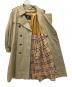 中古・古着 BURBERRY LONDON (バーバリーロンドン) ダブルトレンチコート ベージュ サイズ:92-170-5：15000円