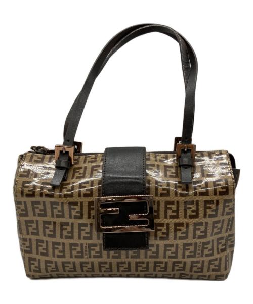 FENDI（フェンディ）FENDI (フェンディ) ハンドバッグ ベージュの古着・服飾アイテム