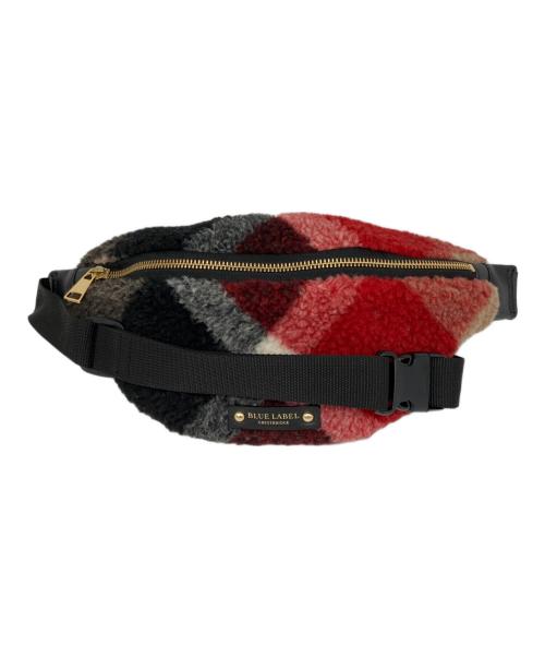 BLUE LABEL CRESTBRIDGE（ブルーレーベルクレストブリッジ）BLUE LABEL CRESTBRIDGE (ブルーレーベルクレストブリッジ) ウエストバッグ グレーの古着・服飾アイテム