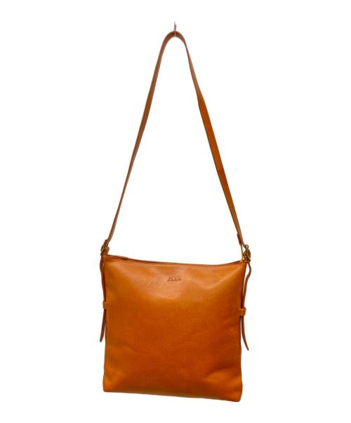 DAKOTA（ダコタ）DAKOTA (ダコタ) レザーショルダーバッグ キャメルの古着・服飾アイテム