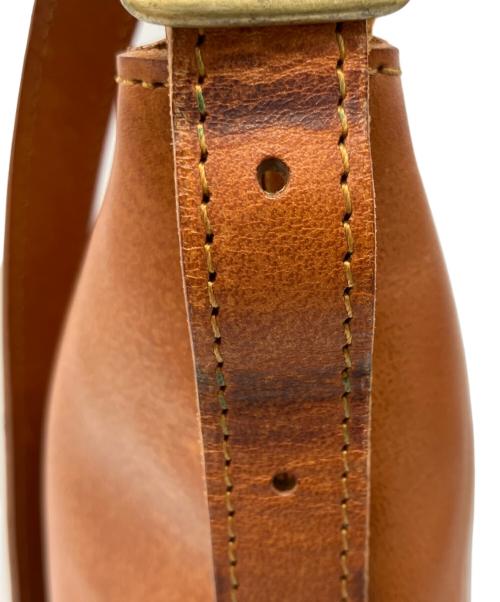 DAKOTA（ダコタ）DAKOTA (ダコタ) レザーショルダーバッグ キャメルの古着・服飾アイテム