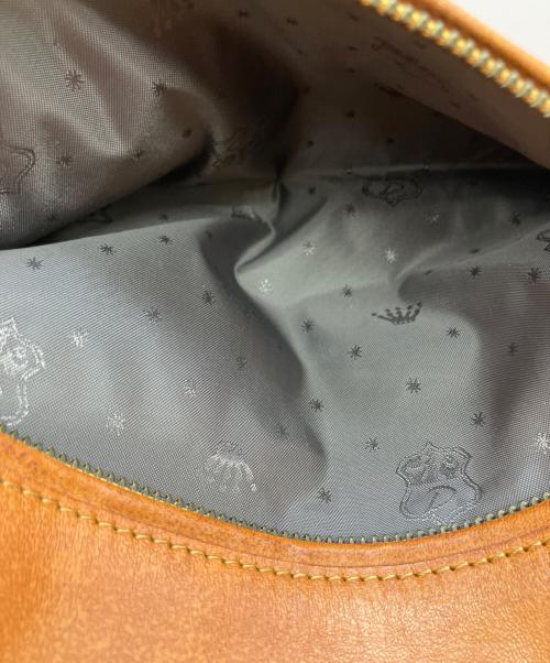 DAKOTA（ダコタ）DAKOTA (ダコタ) レザーショルダーバッグ キャメルの古着・服飾アイテム