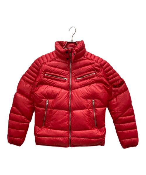 DIESEL（ディーゼル）DIESEL (ディーゼル) ダウンジャケット レッド サイズ:Sの古着・服飾アイテム