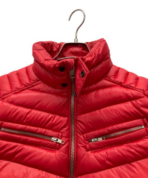 DIESEL（ディーゼル）DIESEL (ディーゼル) ダウンジャケット レッド サイズ:Sの古着・服飾アイテム