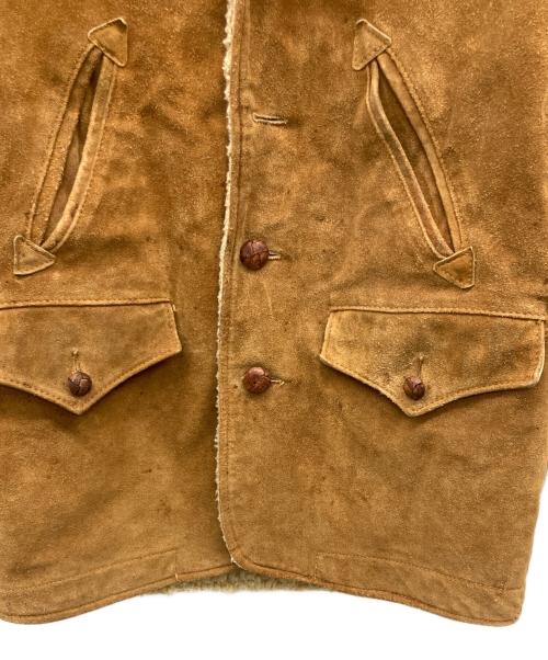 Schott（ショット）Schott (ショット) 80’Sウエスタンレザージャケット ブラウン サイズ:36の古着・服飾アイテム