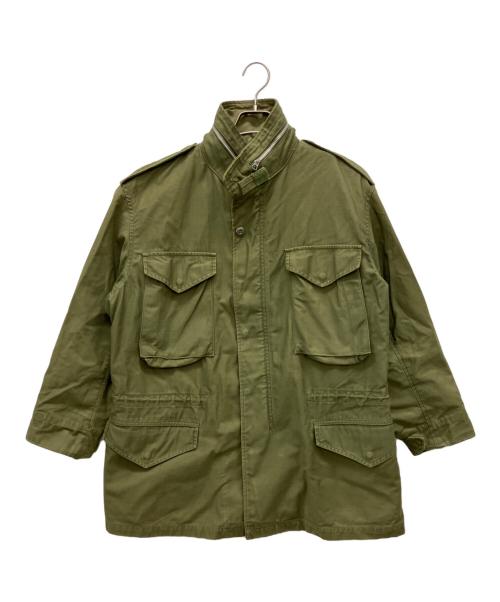 US NABY（ユーエスネイビー）US NABY (ユーエスネイビー) M65ジャケット グリーン サイズ:Mの古着・服飾アイテム