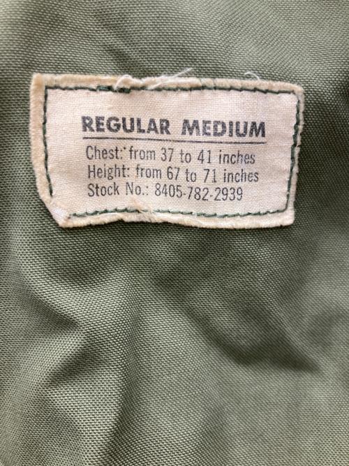 US NABY（ユーエスネイビー）US NABY (ユーエスネイビー) M65ジャケット グリーン サイズ:Mの古着・服飾アイテム