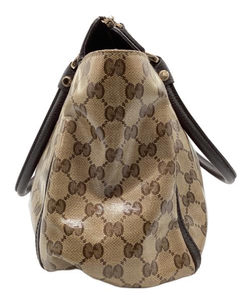 GUCCI（グッチ）GUCCI (グッチ) トートバッグ ベージュの古着・服飾アイテム