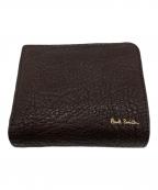 PAUL SMITHポールスミス）の古着「2つ折り財布」｜ブラウン