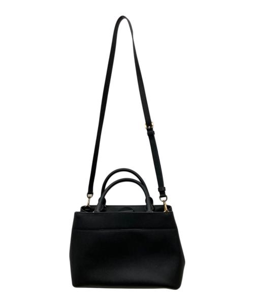 MICHAEL KORS（マイケル・コース）MICHAEL KORS (マイケル・コース) 2WAYショルダーバッグ ブラックの古着・服飾アイテム